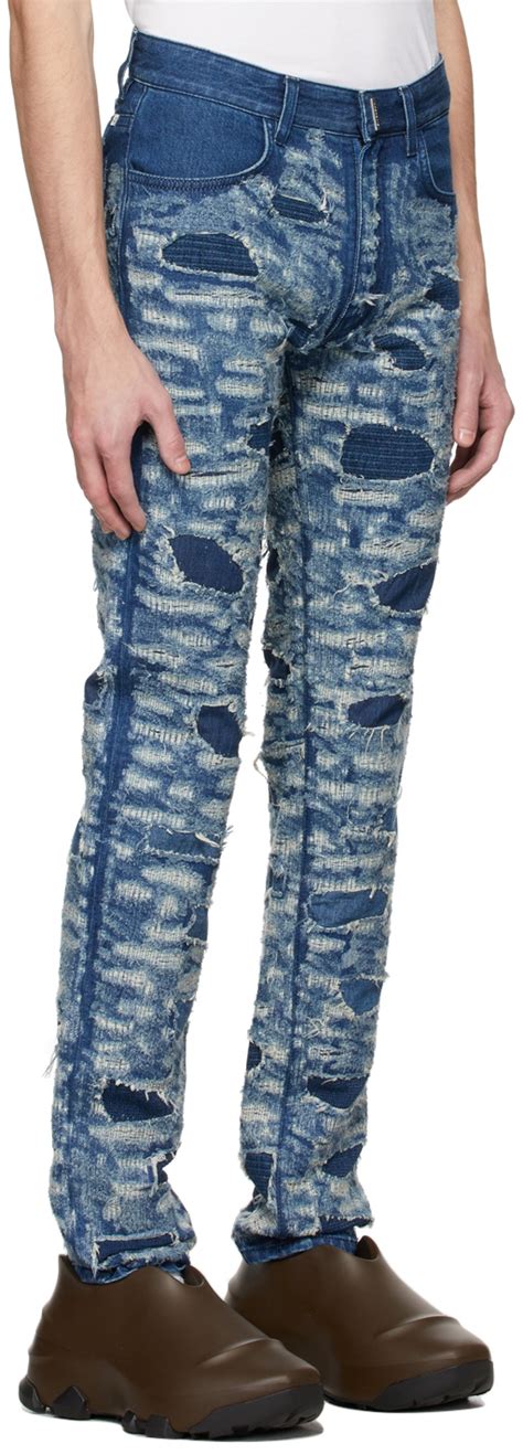 givenchy destroyed jeans|Givenchy slim.